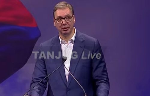 Vučić se obratio na skupu u Trsteniku: "Naše je da uvek nudimo dijalog, samo tako Srbija može napred"