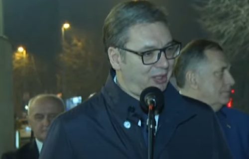 Vučić u Banjaluci: "Bio sam ovde kad smo se veselili, sramota bi bilo da ne budem ovde kad je teško"