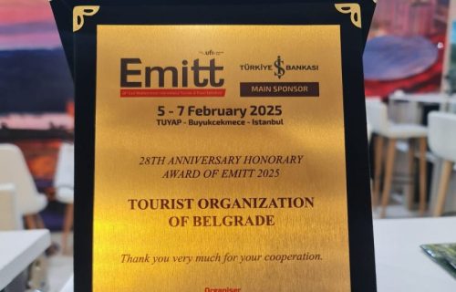 Turistička organizacija Beograda nagrađena za uspešan nastup na Sajmu turizma u Istanbulu (FOTO)