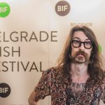 Tim MekGavan, irski pisac i gost književne rezidencije Beogradskog irskog festivala, danas u Kulturnom centru Grad