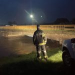 Pripadnici MUP na terenu: Trenutno nema potrebe za evakuacijom stanovništva u Mačvanskom okrugu (FOTO)