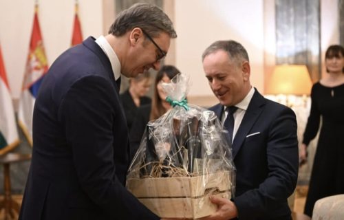 "Dobar i srdačan razgovor": Vučić razgovarao sa ambasadorom Mađarske (FOTO)
