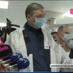 Vučić obišao povređene pacijente iz Kočana: "Biće dobro, kažu mi lekari da ne morate da brinete"