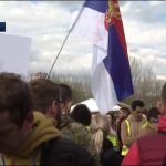 U toku protest studenata ispred redakcije Informera, trajaće večeras do 20 sati