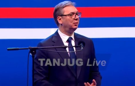 Vučić predstavio pet zahteva na skupu “Ne damo Srbiju”