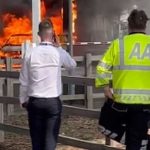 "Bilo je traumatično": Prvi snimci požara nakon eksplozije na aerodromu u Londonu (FOTO/VIDEO)