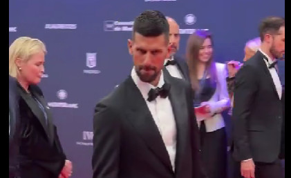 Đoković stigao na crveni tepih: U Madridu dodela Laureus nagrade za najboljeg sportistu (VIDEO)
