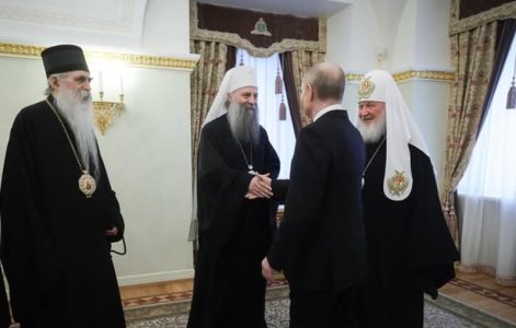 Kompletan razgovor patrijarha Porfirija i Vladimira Putina: “Srpski narod i srpska crkva nikada nisu izdali Rusiju”