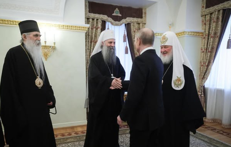Kompletan razgovor patrijarha Porfirija i Vladimira Putina: “Srpski narod i srpska crkva nikada nisu izdali Rusiju”