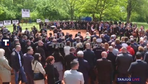 Počela ceremonija obeležavanja Dana sećanja na žrtve genocida NDH (VIDEO)