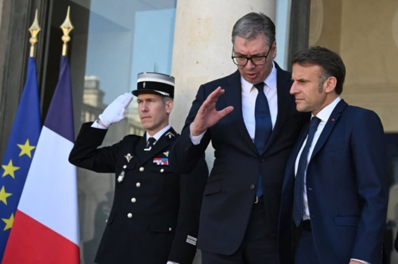 Vučić iz Pariza: “Teška vremena! Važno je imati tako velikog saveznika kao što je Francuska”