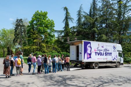 ZA NEDELJU DANA VIŠE OD 700 PREGLEDA: Veliko interesovanje za karavan „Tvoja štitna, tvoj štit“