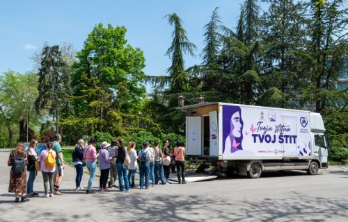 ZA NEDELJU DANA VIŠE OD 700 PREGLEDA: Veliko interesovanje za karavan „Tvoja štitna, tvoj štit“