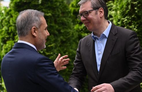 Vučić sa Fidanom u Beogradu: "Posebno mi je drago što je Turska potvrdila učešće na EXPO 2027 u Beogradu"