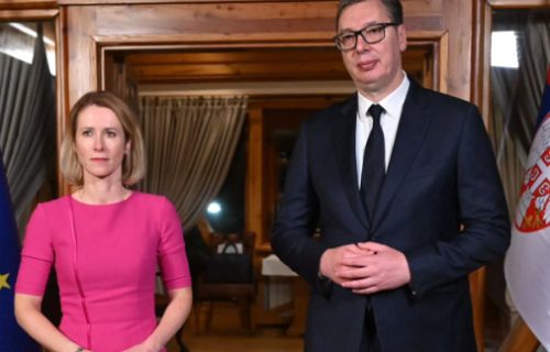"Srbija ostaje pouzdan partner svima koji iskreno teže saradnji": Vučić dočekao Kaju Kalas (FOTO)