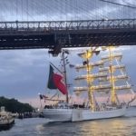 Snimljen trenutak kada brod udara u most u Njujorku: Tri jarbola se lome, a onda... (VIDEO)