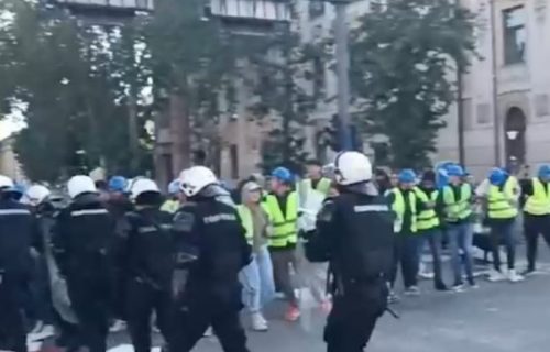 Žandarmerija u Nišu brani sud od blokadera