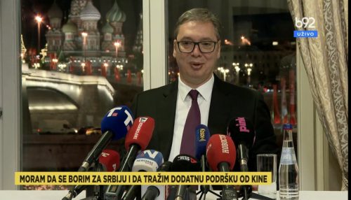 Predsednik Vučić se obratio iz Moskve: “Sutra je veoma važan dan za nas” (VIDEO)