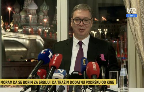 Predsednik Vučić se obratio iz Moskve: "Sutra je veoma važan dan za nas" (VIDEO)