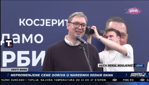 (UŽIVO) Vučić u poseti Zlatiborskom okrugu: Predsednik sa građanima u selu Seča Reka (VIDEO)