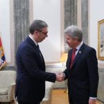 "Razgovarali smo o klјučnim pitanjima naše bilateralne saradnje": Vučić se sastao Fergusonom (FOTO)