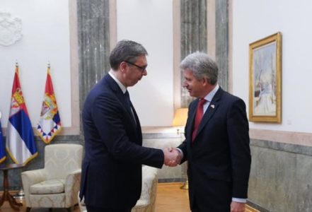 “Razgovarali smo o klјučnim pitanjima naše bilateralne saradnje”: Vučić se sastao Fergusonom (FOTO)