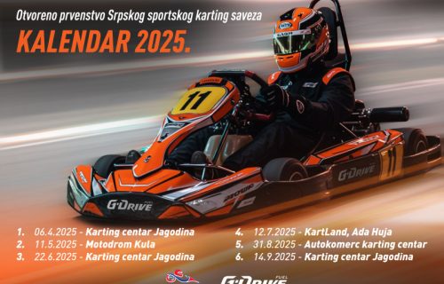 G-DRIVE karting šampionat se nastavlja: Treći trkački vikend Otvorenog karting šampionata u Jagodini