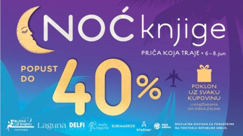 Dobre vesti za sve ljubitelje knjiga: Spremite se za 32. Noć knjige