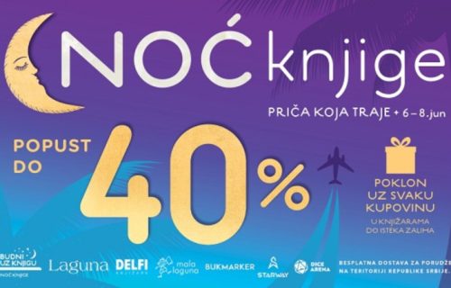Dobre vesti za sve ljubitelje knjiga: Spremite se za 32. Noć knjige