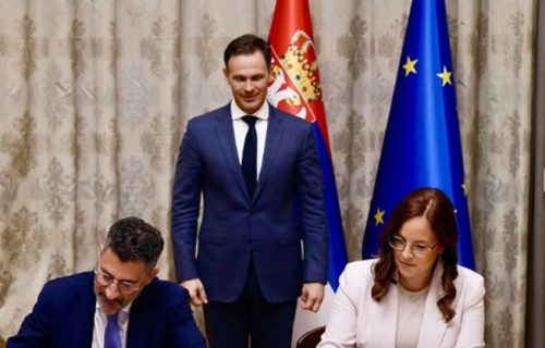 Ministar Mali: "Potpisani važni ugovori za unapređenje kvaliteta vazduha u Srbiji" (FOTO)