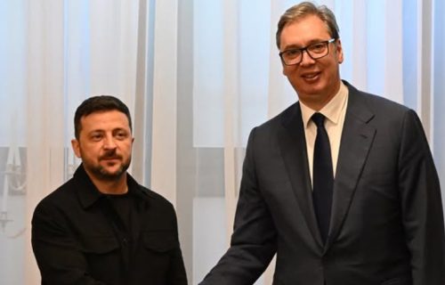 Predsednik Vučić se sastao sa Zelenskim u Ukrajini: "Razmenili smo mišljenja o važnosti postizanja mira" (FOTO)