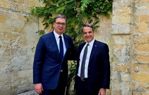 Vučić sa grčkim premijerom u Odesi: "Prijateljstvo Srbije i Grčke je jedan od oslonaca stabilnosti na Zapadnom Balkanu"