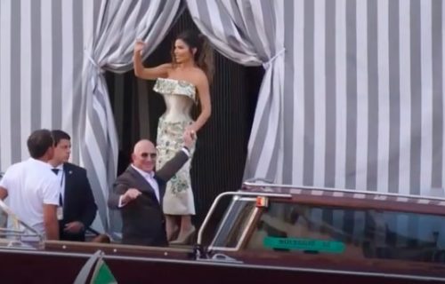 Finale moderne bajke u Veneciji: Zbog venčanja Bezosa i Sančez, stigle svetske zvezde (VIDEO)