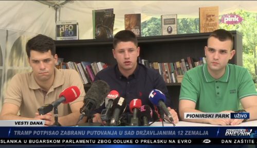 “Ovo nije incident, ovo je napad na sve koji misle svojom glavom”: Student Miloš Pavlović o napadu