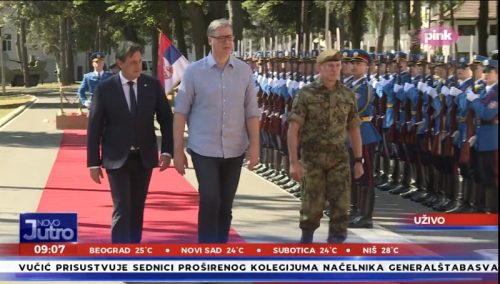Počela sednica proširenog kolegijuma načelnika Generalštaba, prisustvuje predsednik Vučić (FOTO)