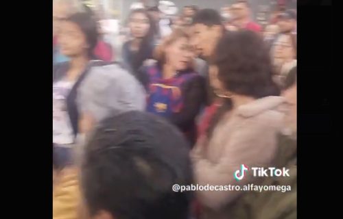 Ko je misteriozna žena koja priča sa atentatorom? Tik pre krvoprolića dečak (15) se obratio njoj (VIDEO)