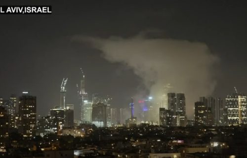 Žestoke borbe na nebu iznad Tel Aviva: Snimci su zastrašujući, Iran pokrenuo operaciju "Surova kazna"