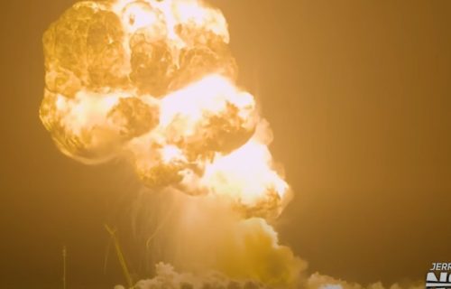 Eksplodirala Maskova raketa: Isplivao snimak stravične eksplozije koja je potresla Spejseks (VIDEO)