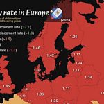Evropa јe "u crvenom": Mask objavio mapu fertiliteta na Starom kontitnentu, vreme je da se svi zabrinu