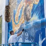 Mural u Beogradu, posvećen novom Marvelovom hitu: Fantastična četvorka od danas u našim bioskopima (FOTO)