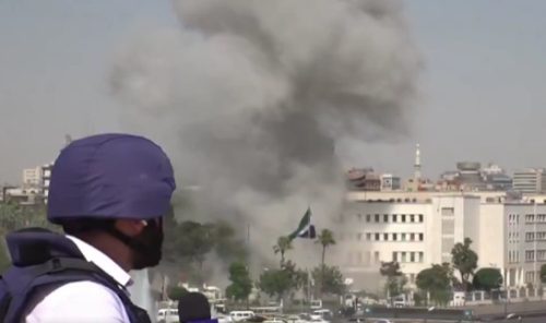 Izrael bombardovao zgradu ministarstva u Damasku: Objavljeni potresni snimci (VIDEO)