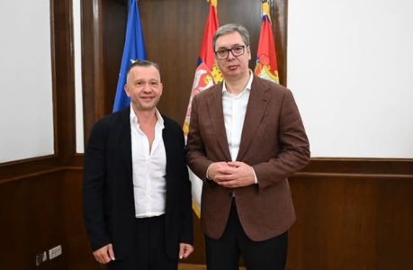 Predsednik Vučić sa Sergejem Lomakinom: “Ugostio sam danas iskrenog prijatelja Srbije” (FOTO)