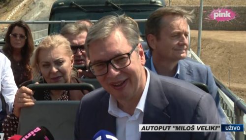 UŽIVO “Veliki dan! Ovo su promene lica Srbije”: Vučić na otvaranju nove deonice auto-puta “Miloš Veliki”