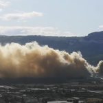 Veliki požar u Mostaru: Gust dim kulja iz poznate fabrike (VIDEO)