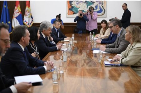 “UN za Srbiju ključni garant očuvanja suvereniteta i teritorijalnog integriteta”: Predsednik Vučić se sastao sa Jenčom (FOTO)