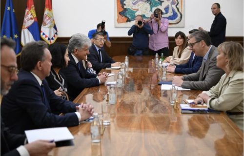 "UN za Srbiju ključni garant očuvanja suvereniteta i teritorijalnog integriteta": Predsednik Vučić se sastao sa Jenčom (FOTO)