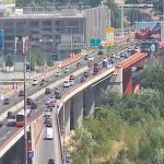 Lančani sudar na Gazeli: Zakucala se tri vozila