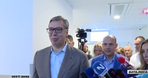 Ulaže se mnogo, malo se o tome govori! Vučić: Tiršova se radi, dokumentacija spremna za porodiliše u Nišu