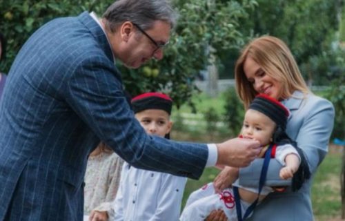"Srbija stoji uz svoj narod": Ministarka Stamenkovski sa predsednikom Vučićem posetila krajišku porodicu Radan (FOTO)