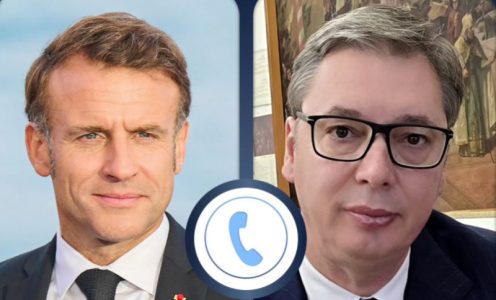 Predsednik Vučić razgovarao sa Makronom: “Posebno o aktuelnim dešavanjima u BiH i na KiM” (FOTO)